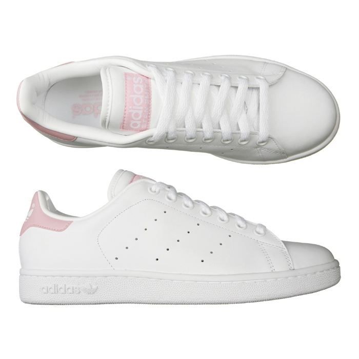 adidas stan smith blanche et rose femme